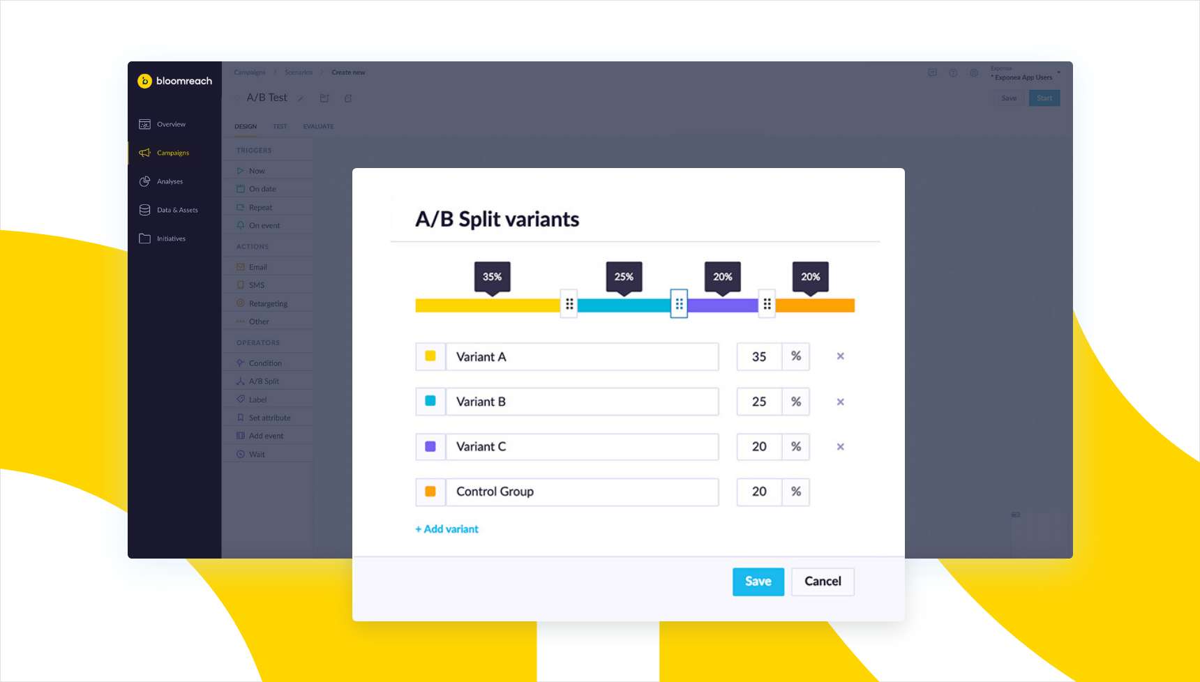 Make sure to A/B test your e-commerce email marketing campaigns to find winning strategies.